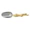 Hello Honey Stainless Steel and Cast Aluminum Scoop with Lion Shaped Handle, Gold Finish